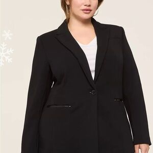 Lane Bryant Elegant Black Blazer
